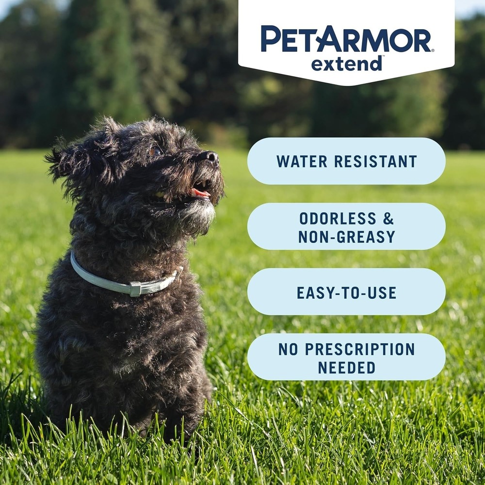 PetArmor Extend Flea & Tick Treatment & Prevention Collar, Small Dogs under 18lb - Picture 5 of 8